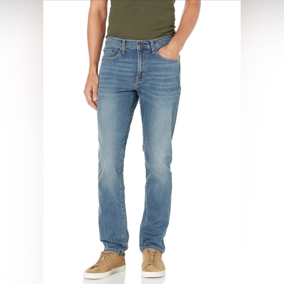 Amazon Essential Mens Slim Jeans - Picture 1 of 8